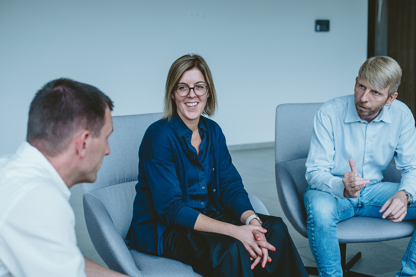 groepsfoto met Lut De Koster